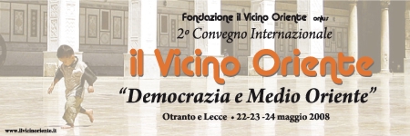 2 Convegno Internazionale il Vicino Oriente Democrazia e Medio Oriente