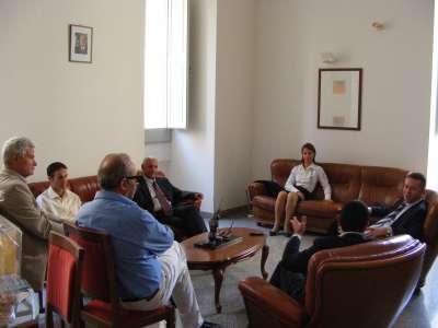 Delegazione albanese in visita ad Otranto