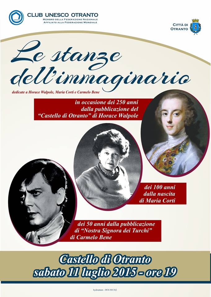 Scopertura della targa a testimonianza del riconoscimento di Otranto come Patrimonio UNESCO