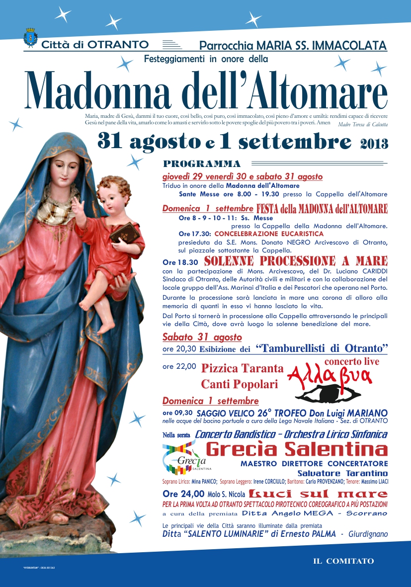 Festa Madonna dell Altomare