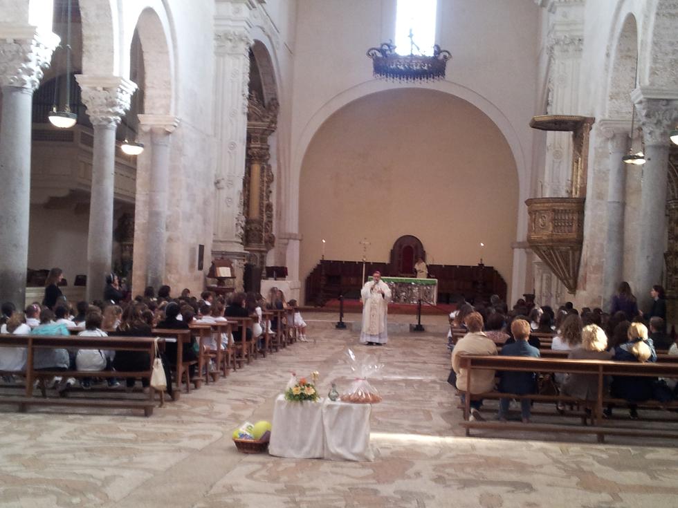 Messa di inizio anno scolastico questa mattina