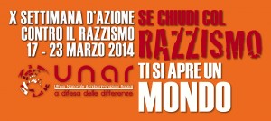 X Settimana d Azione contro il Razzismo