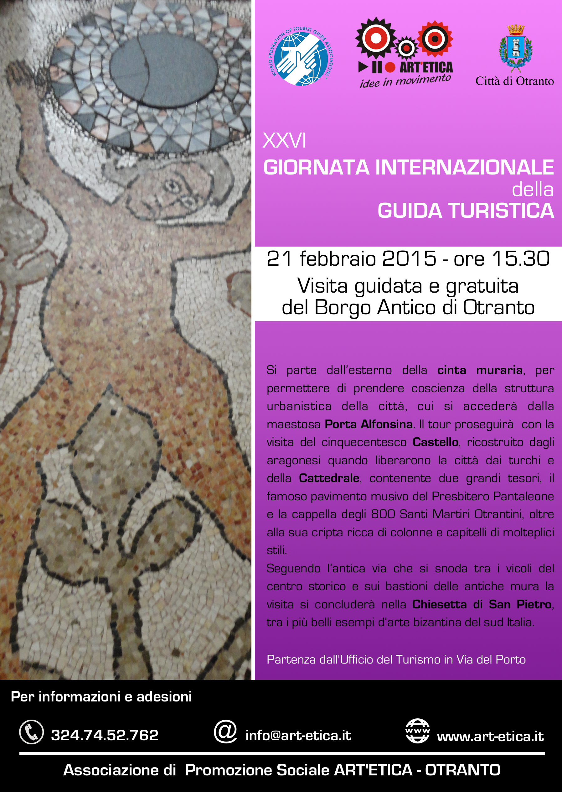 XXVI Giornata Internazionale della Guida Turistica