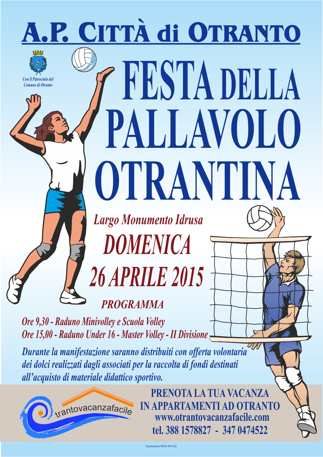 Festa della pallavolo otrantina