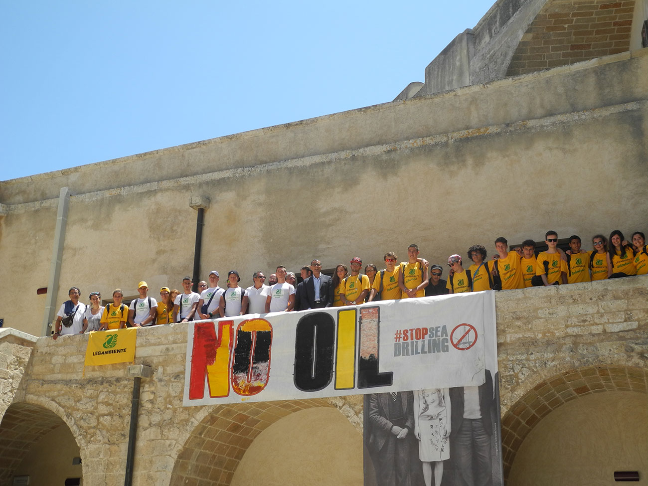 Goletta Verde di Legambiente a Otranto