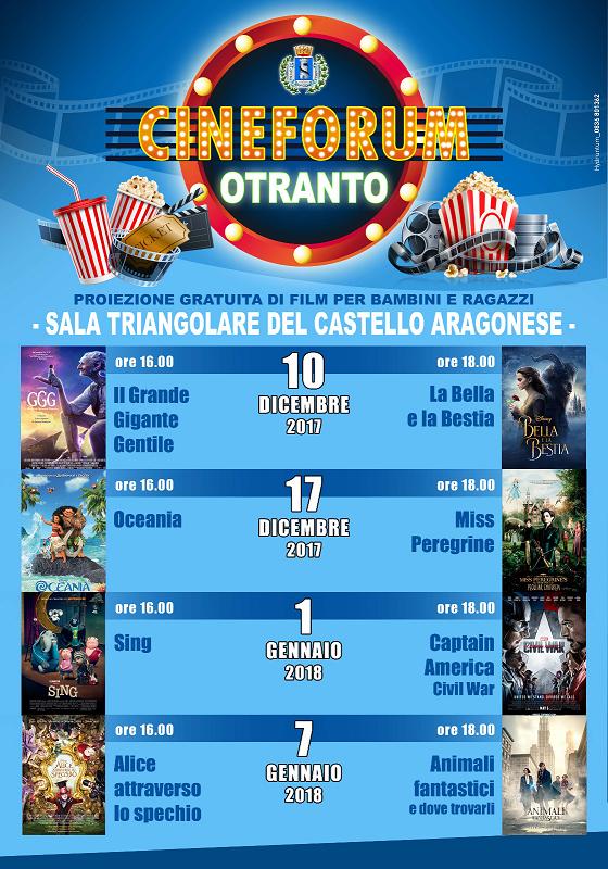Cineforum presso il Castello di Otranto